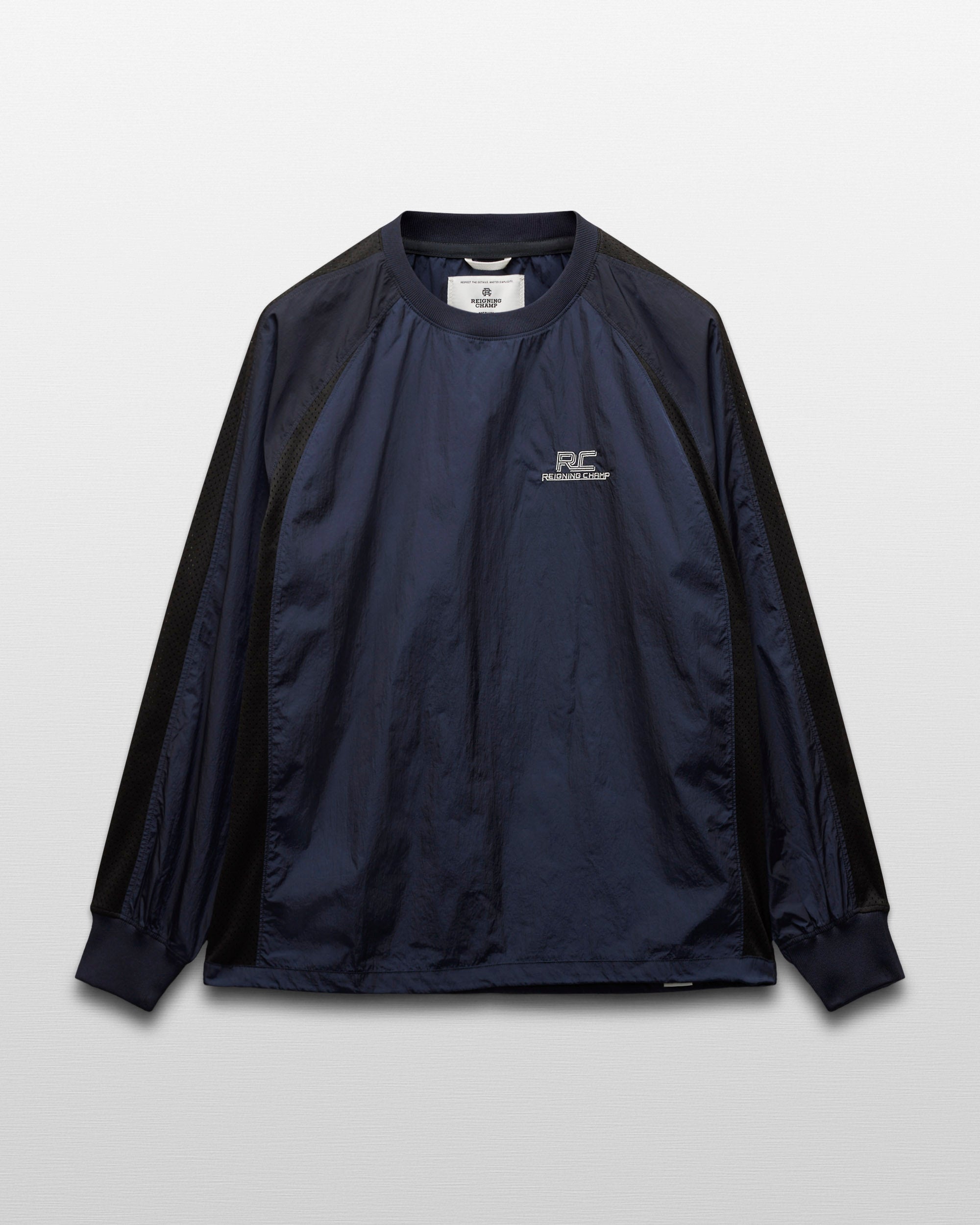 Crinkle Nylon Radar Standard Crewneck