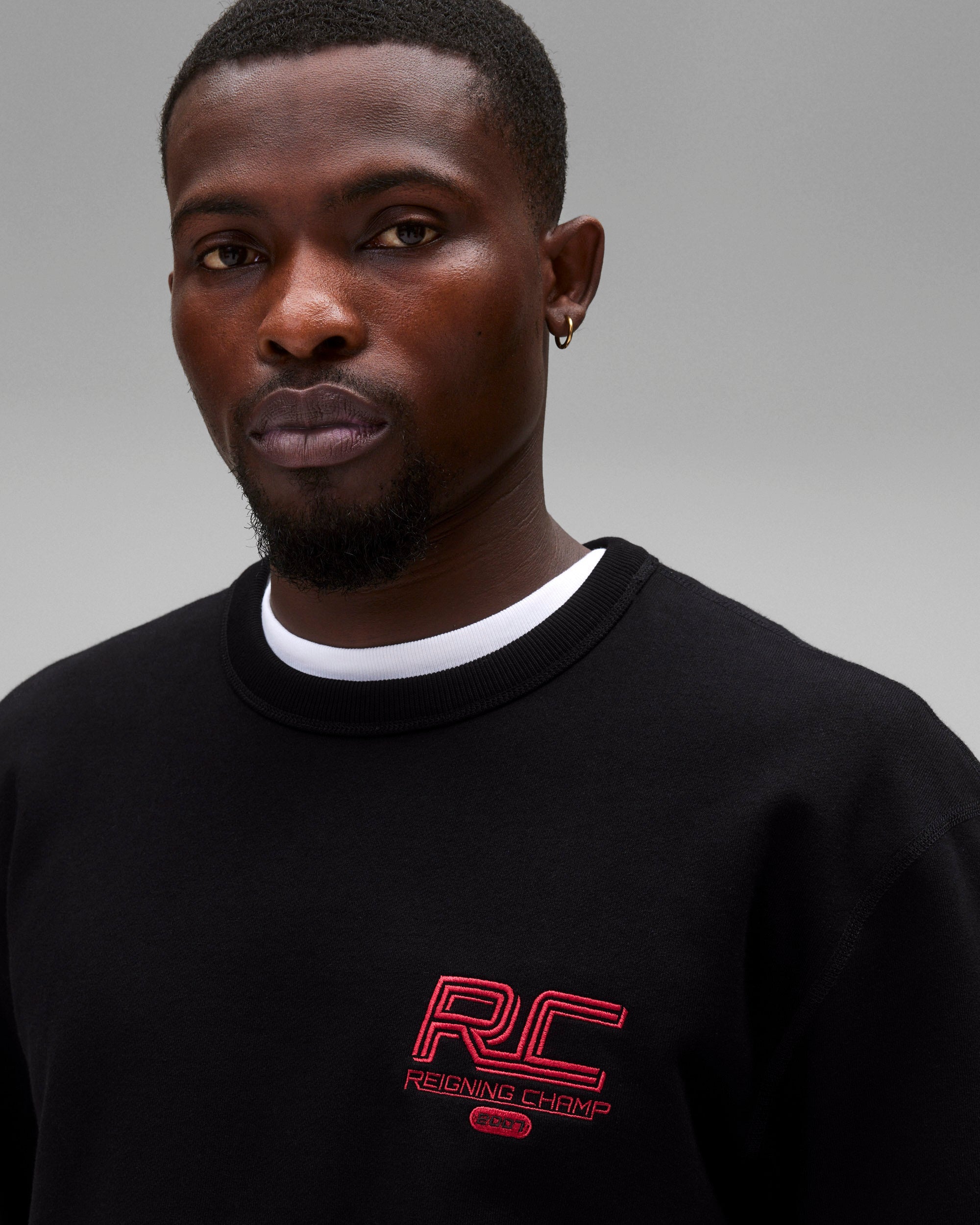 Midweight Terry Racing Standard Crewneck