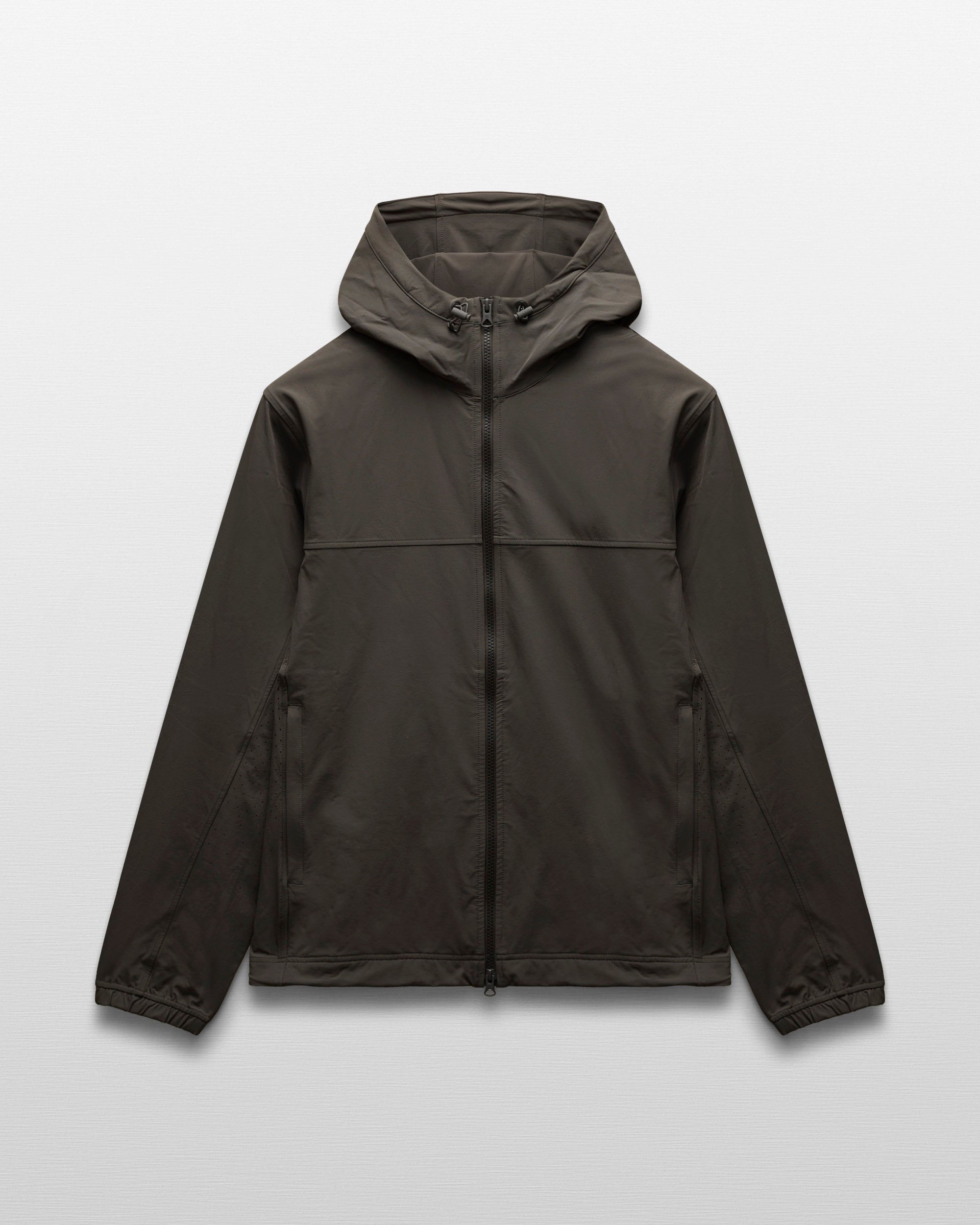 Nylon Oxford Ally Hooded Jacket