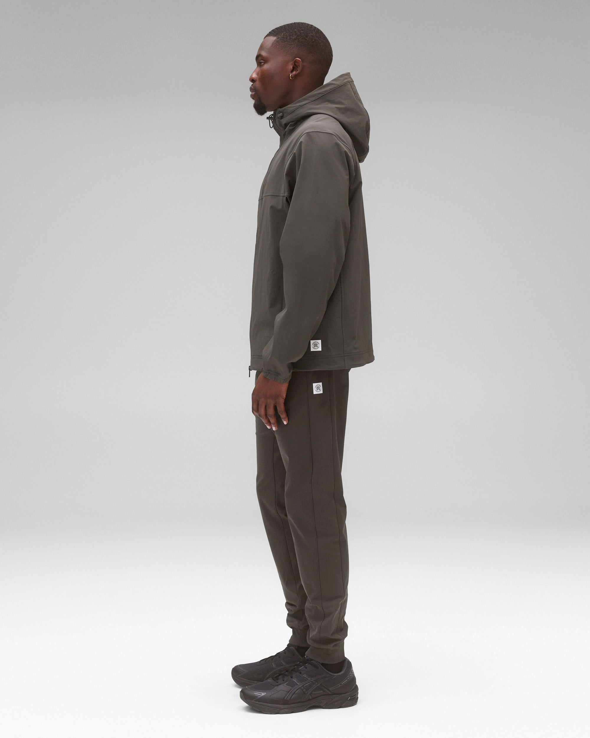 Nylon Oxford Ally Hooded Jacket