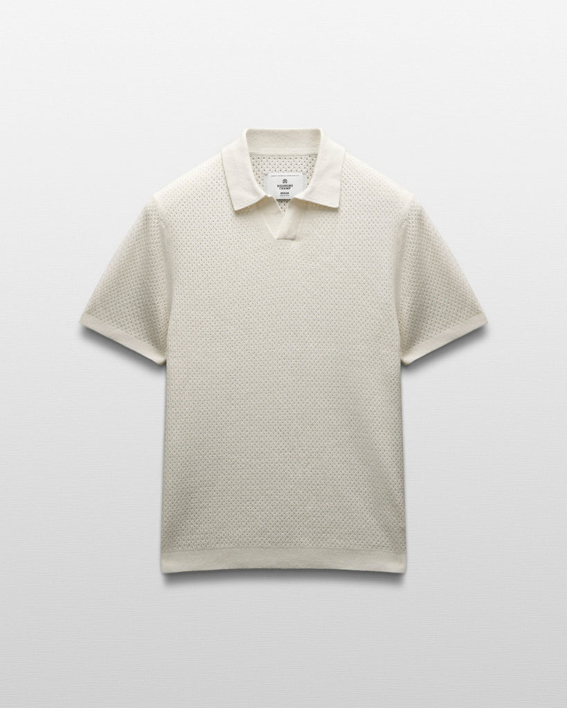 REIGNING CHAMP ポロシャツ 紺 Reigning Champ | レイニングチャンプ】Solotex Mesh Polo