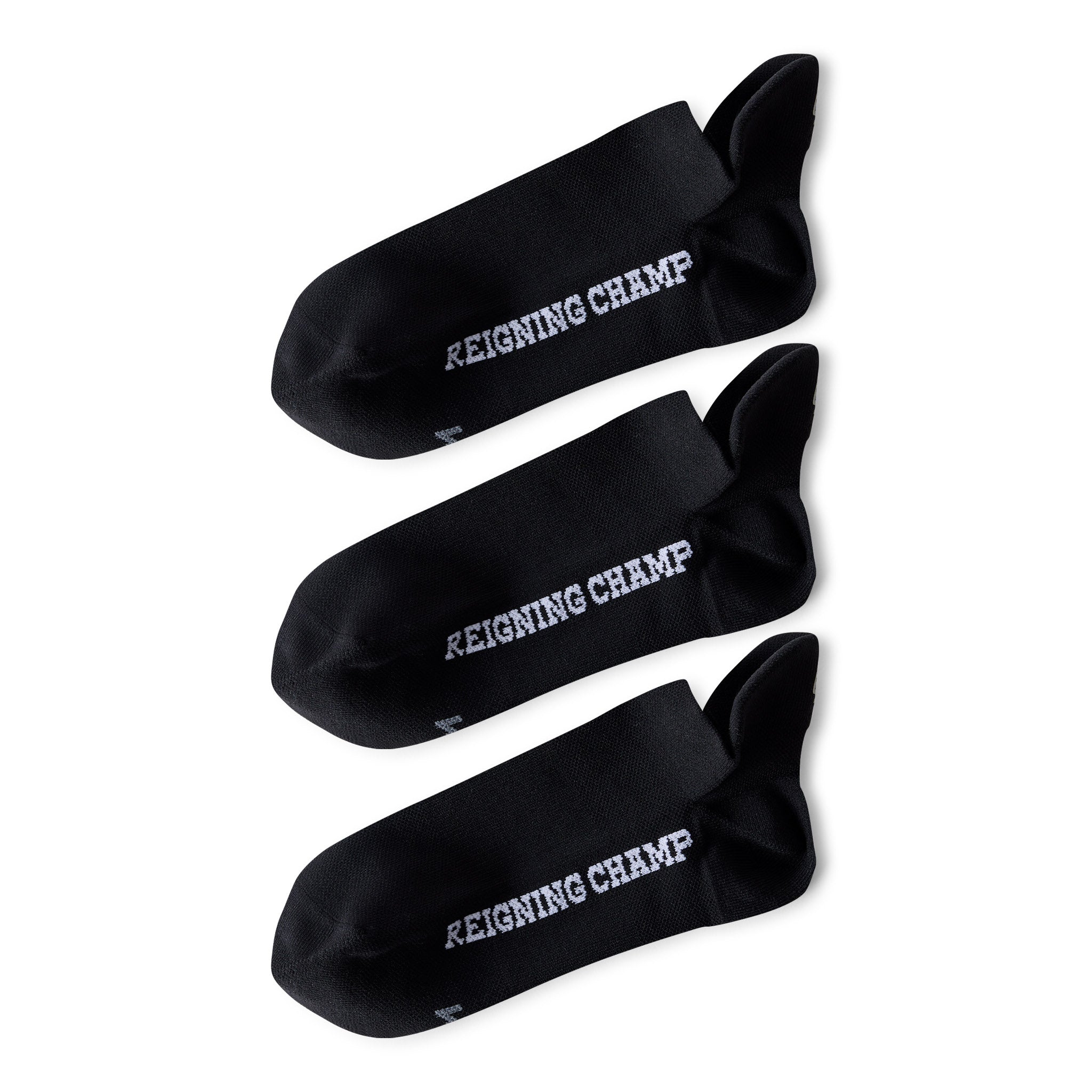 ●REIGNING CHAMP●スピード タブ ソックス 3足セット ワンポイント スニーカーソックス 3足セット (Champion
