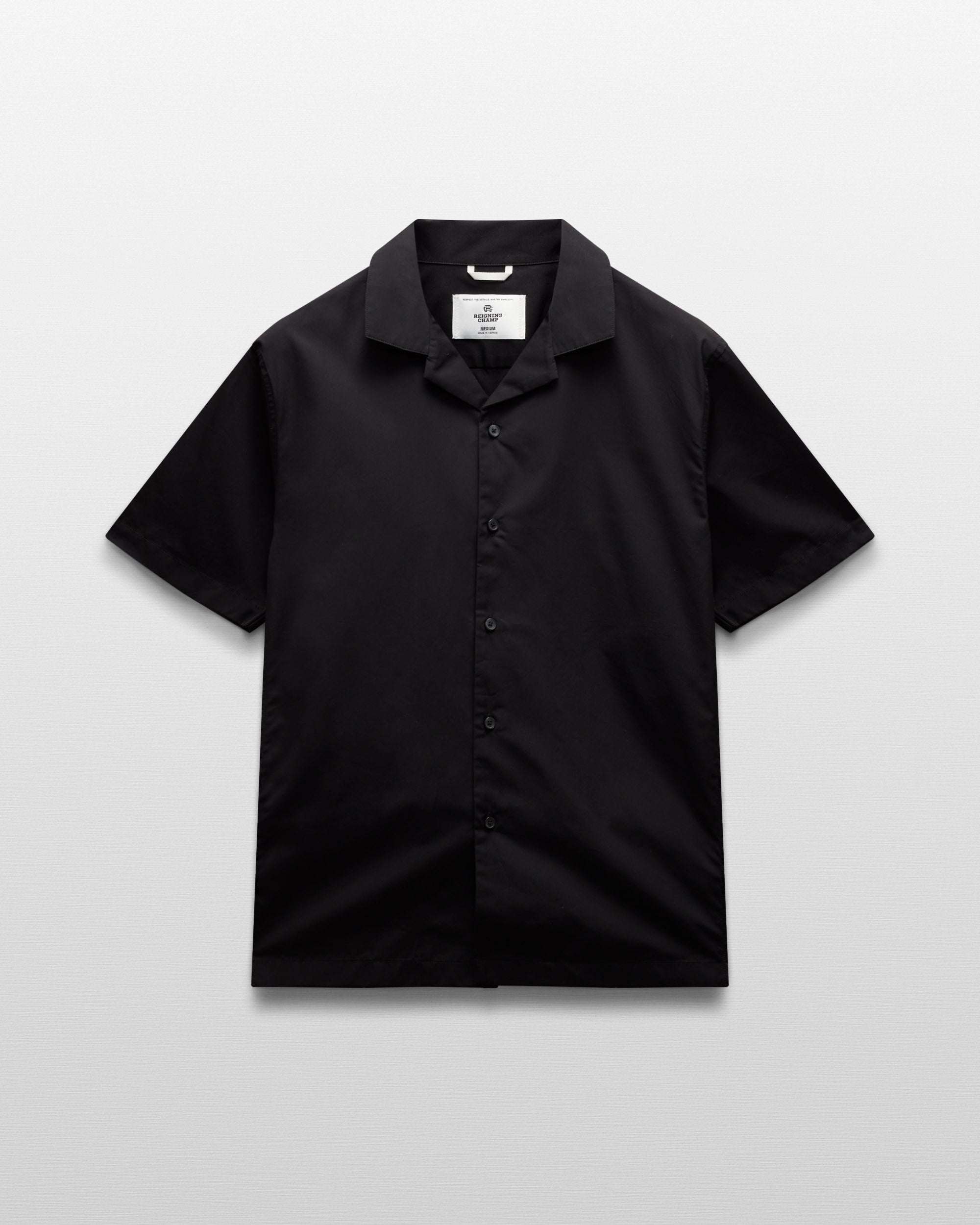 Cotton Poplin Palermo Relaxed Camp Shirt