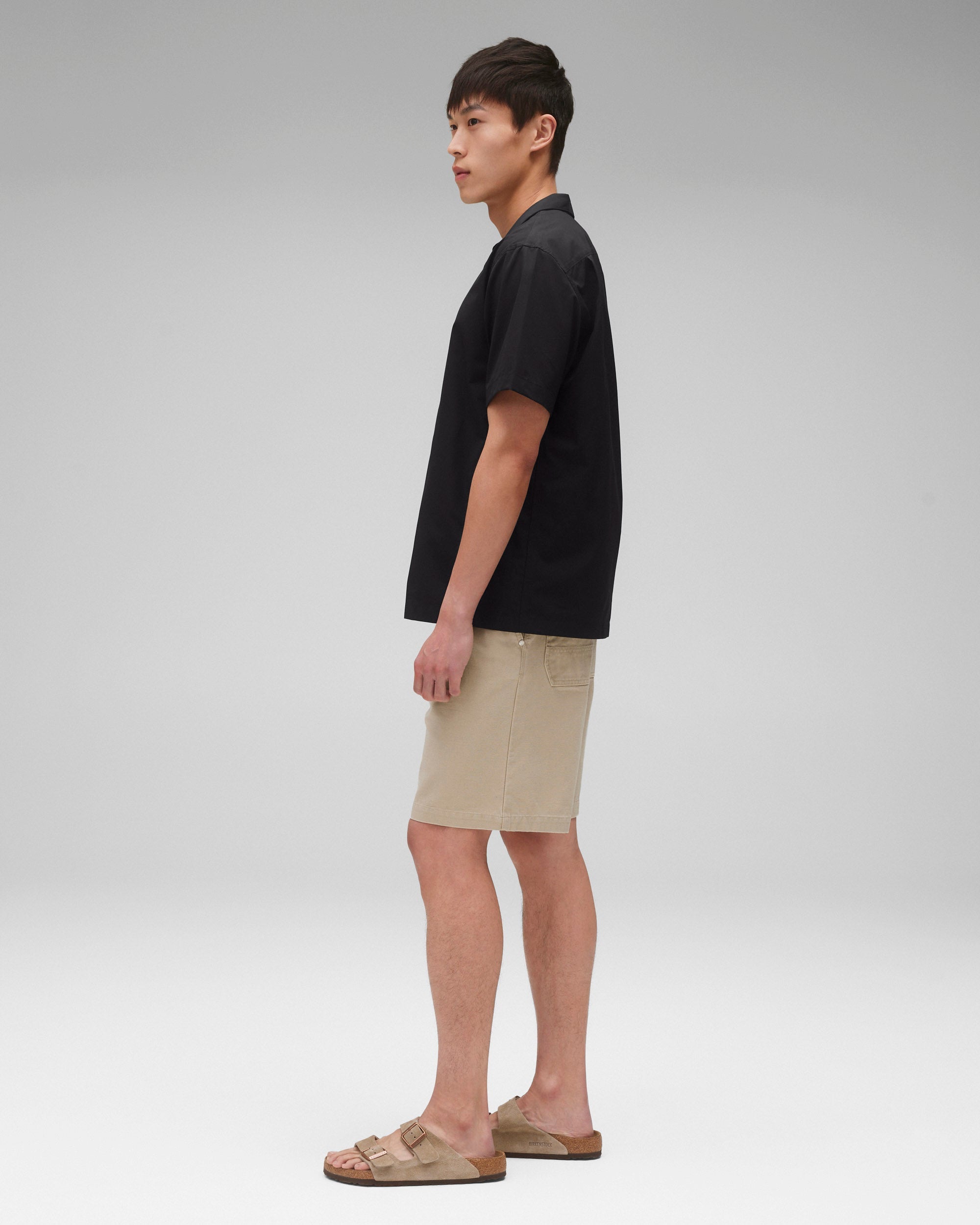 Cotton Poplin Palermo Relaxed Camp Shirt