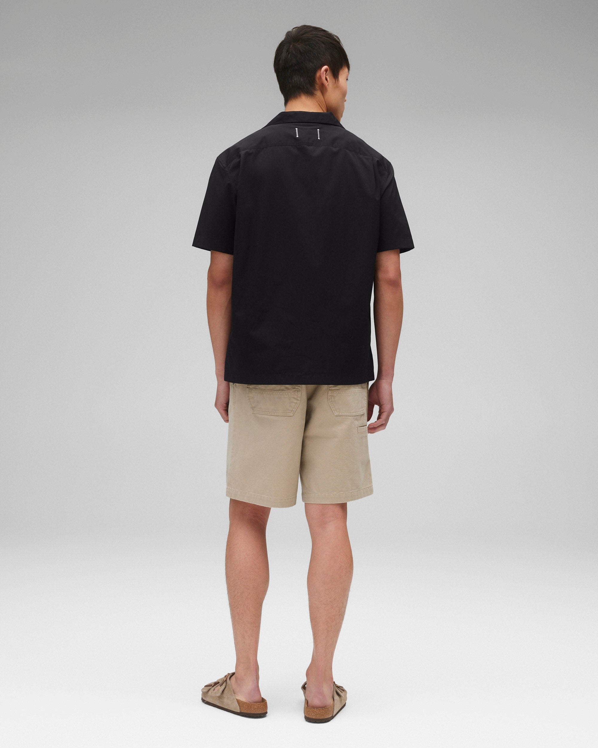 Cotton Poplin Palermo Relaxed Camp Shirt