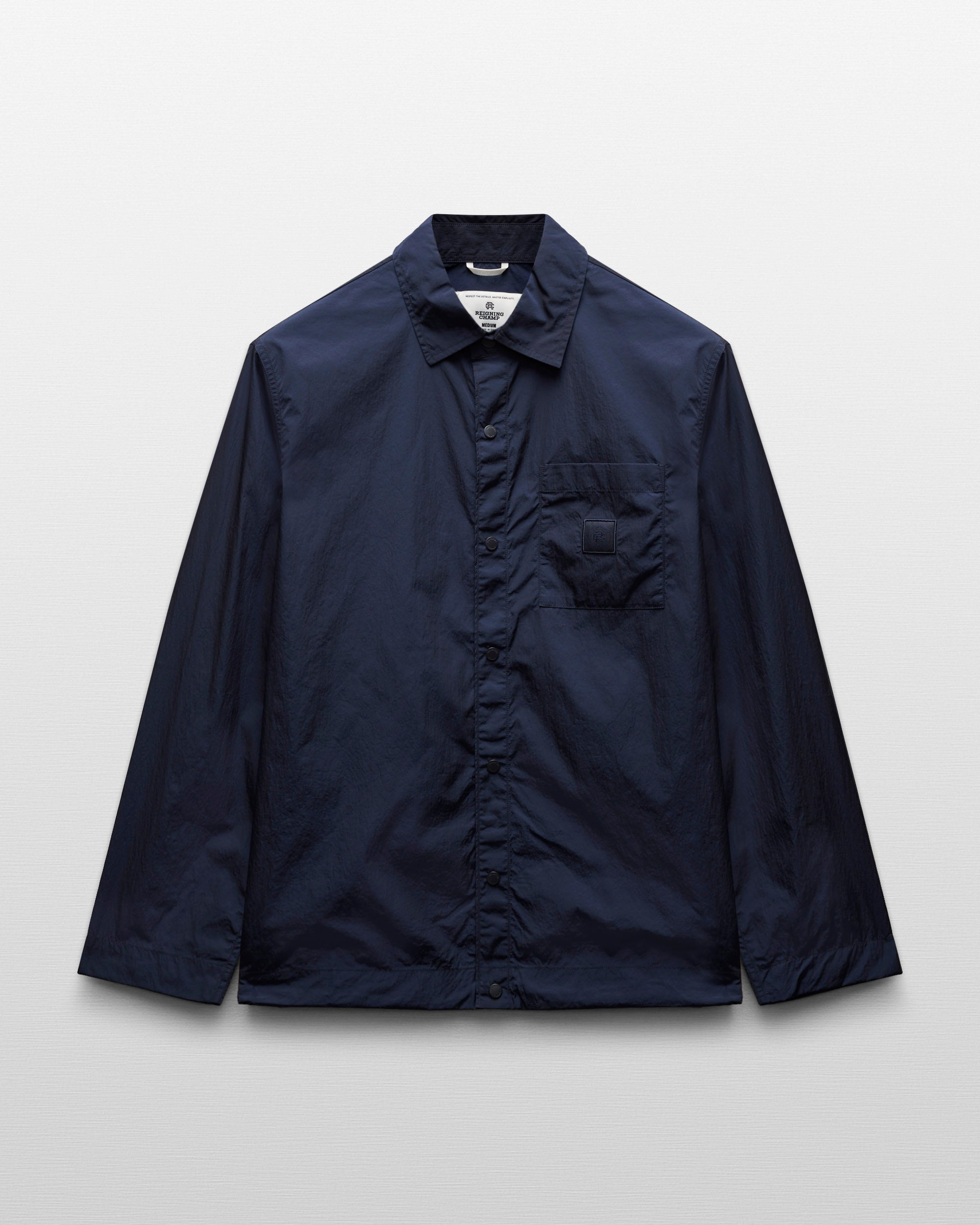 Crinkle Nylon Uniform Standard Overshirt