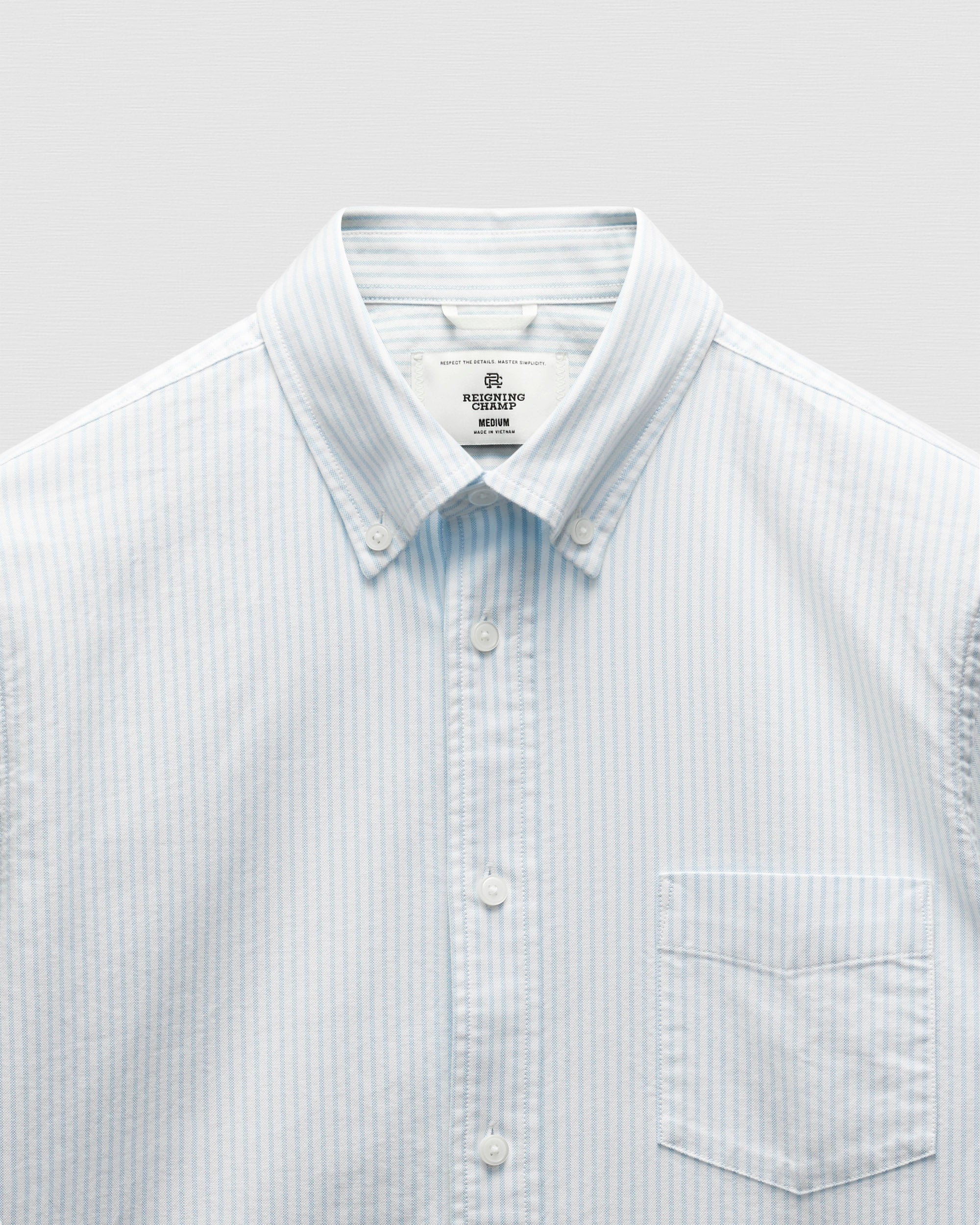 Cotton Oxford Prep Standard Short Sleeve Shirt