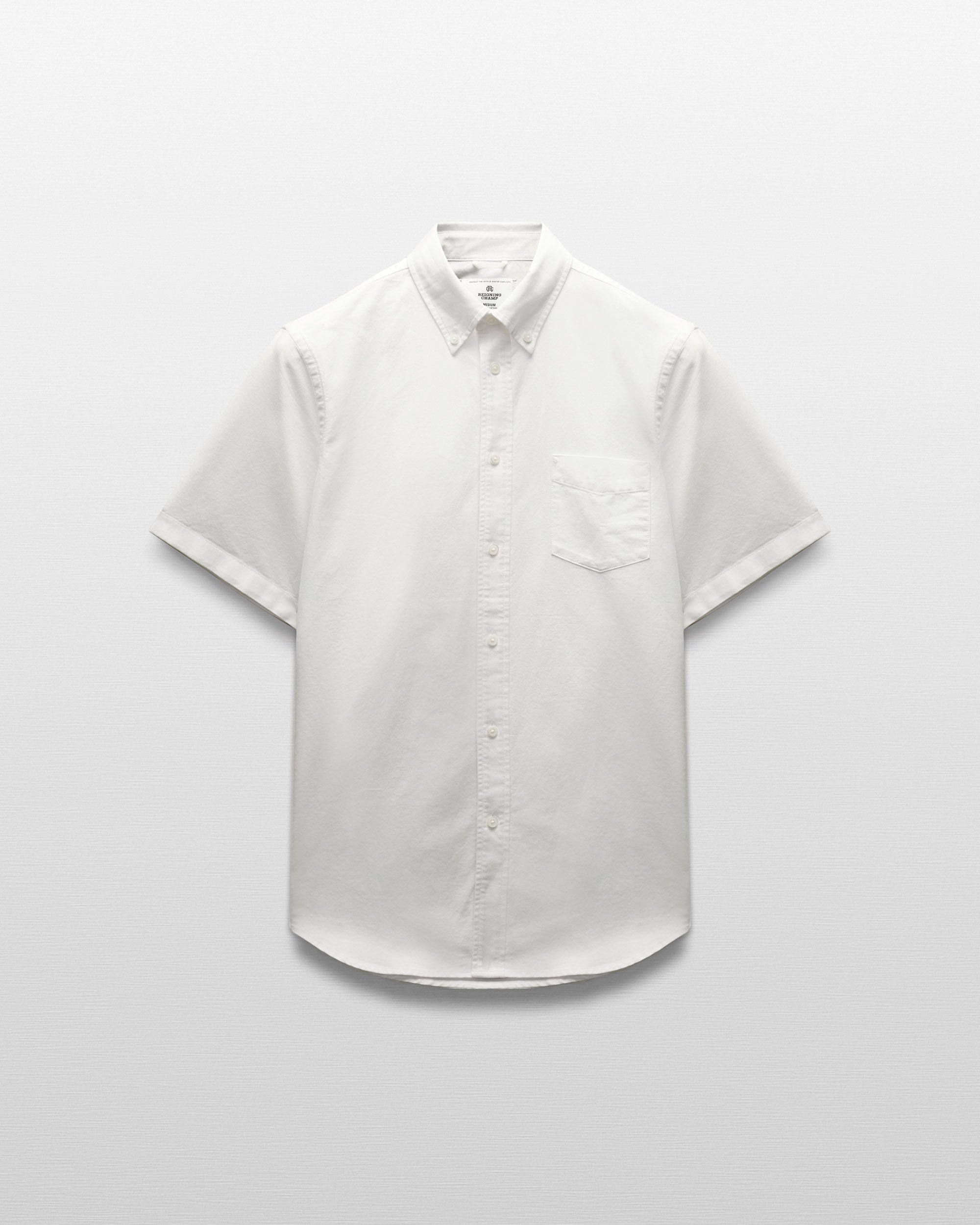 Cotton Oxford Prep Standard Short Sleeve Shirt