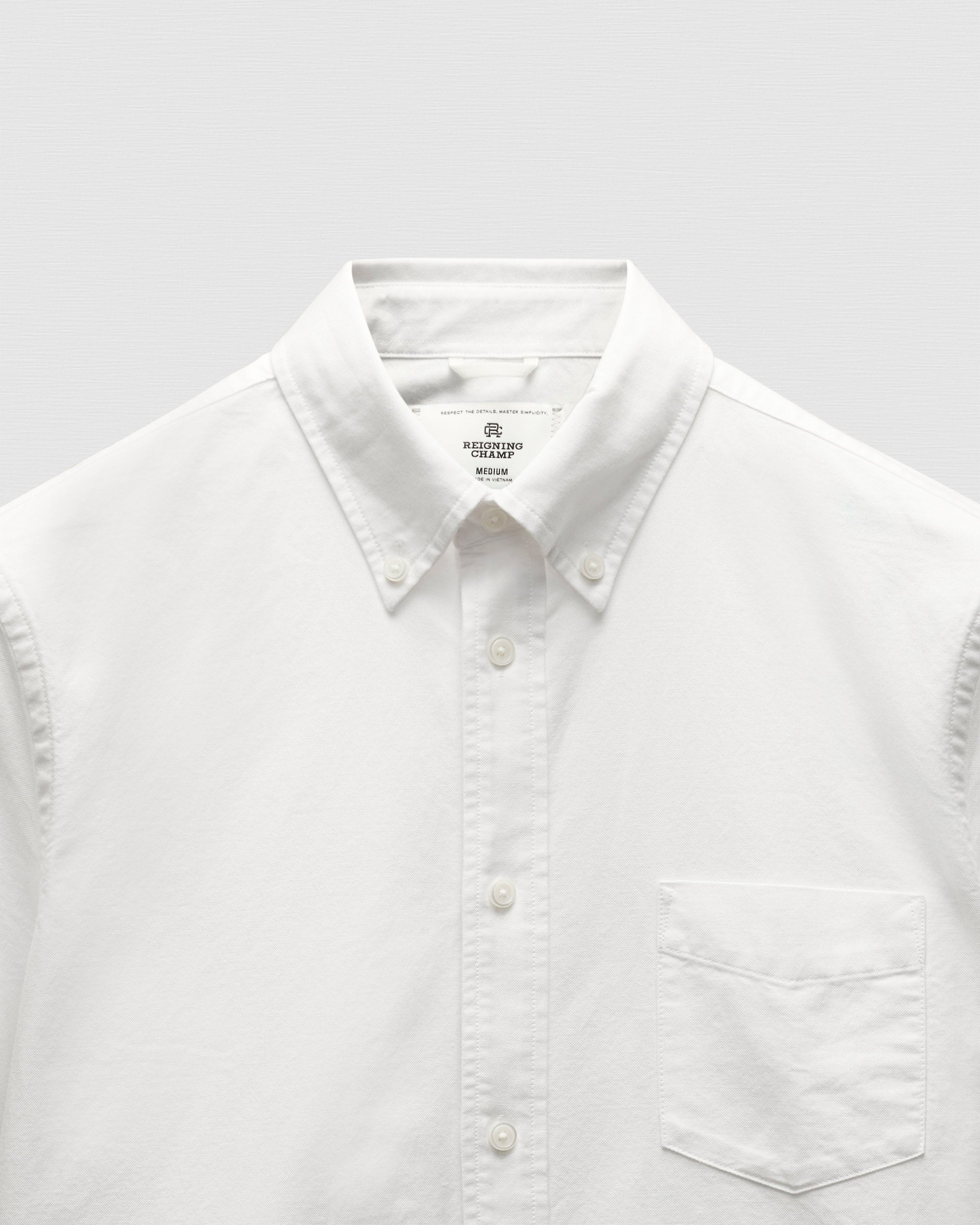 Cotton Oxford Prep Standard Short Sleeve Shirt
