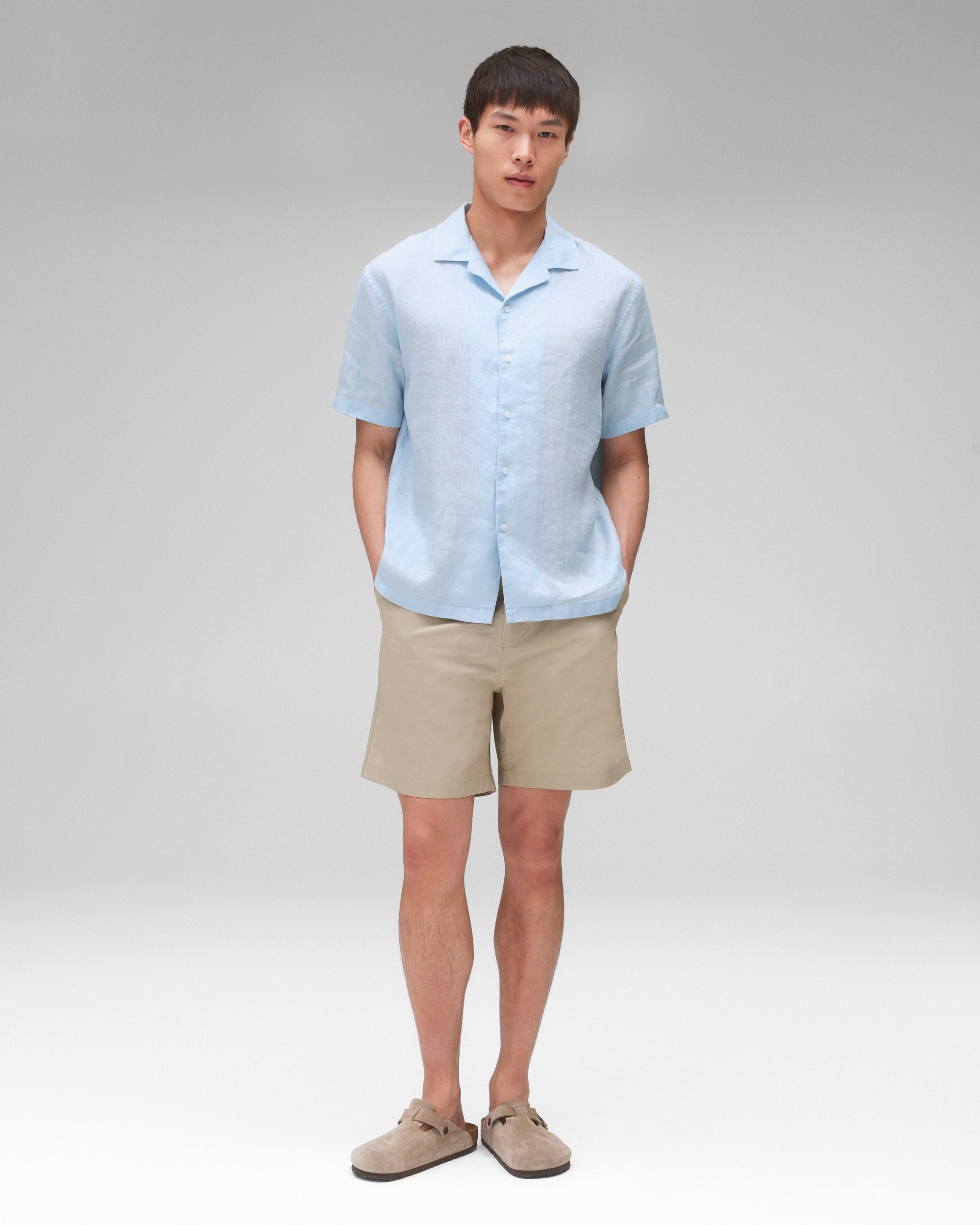 Linen Retreat Relaxed Camp Shirt