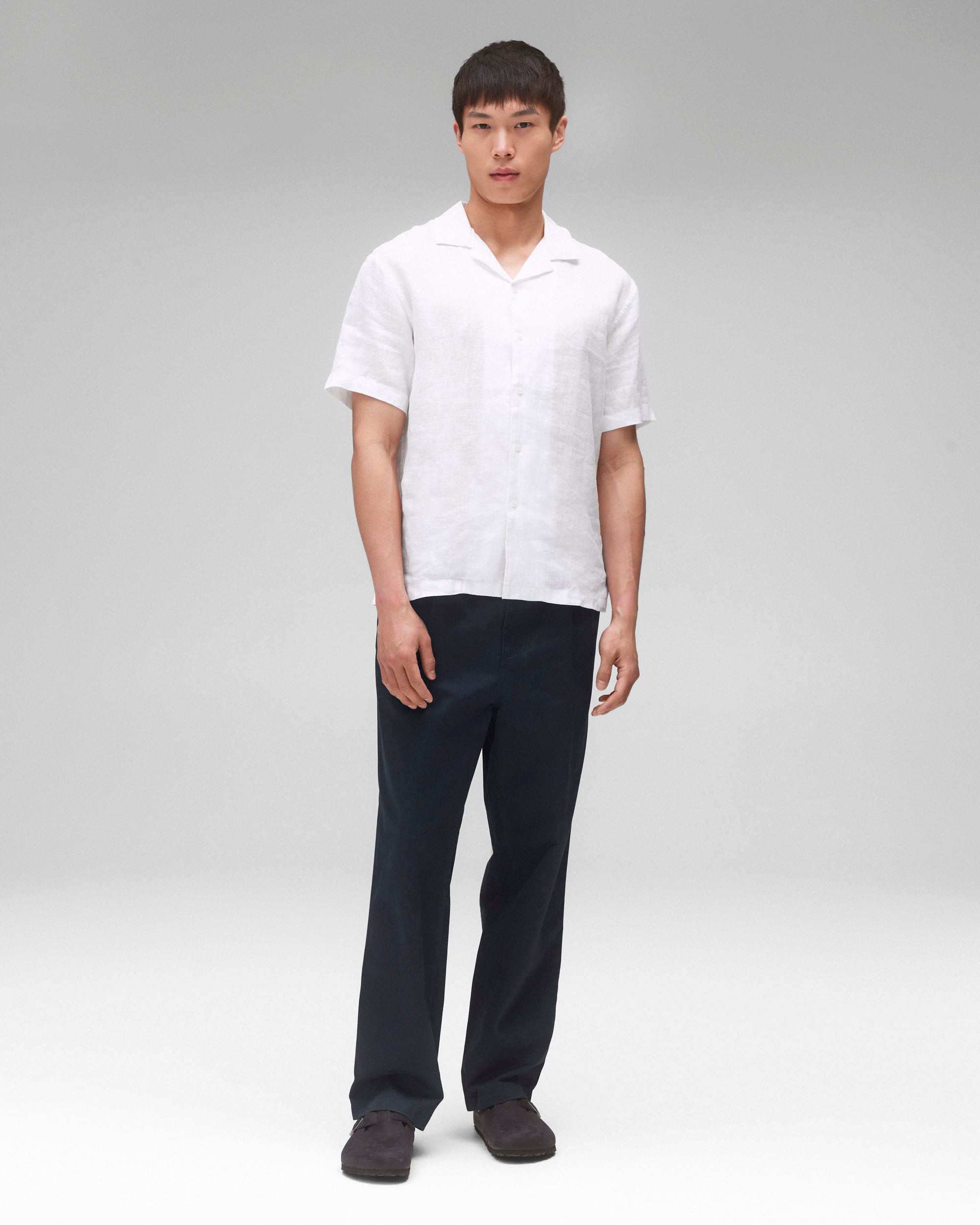 Linen Retreat Relaxed Camp Shirt