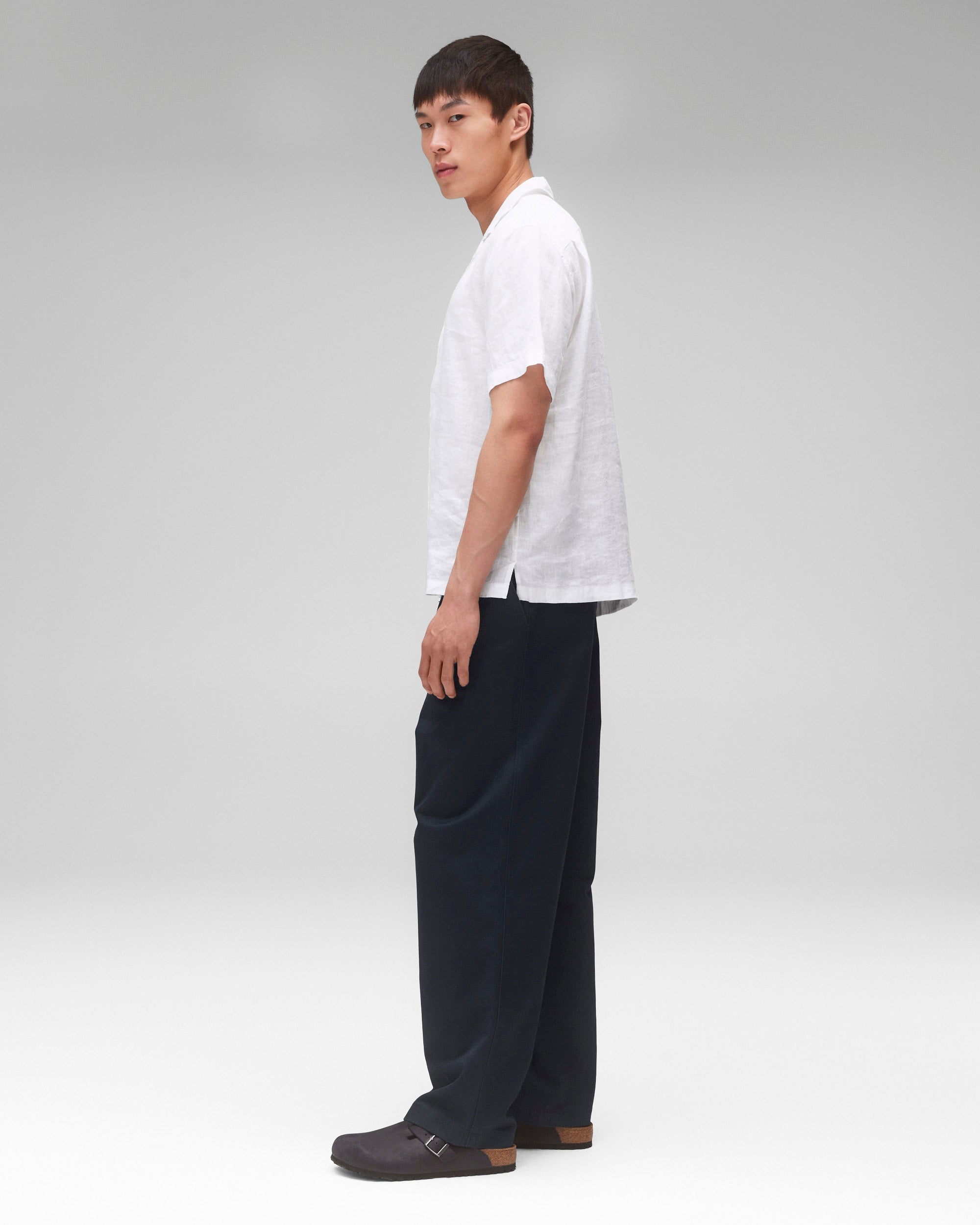 Linen Retreat Relaxed Camp Shirt