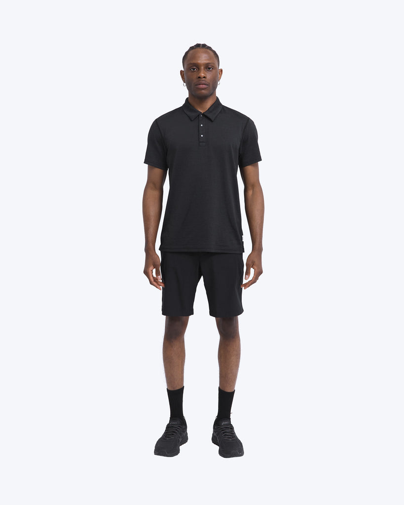 【Reigning Champ】シームレスメッシュ・半袖ストレッチポロ Men's Polo Shirts | Solotex, Polartec & More | Reigning