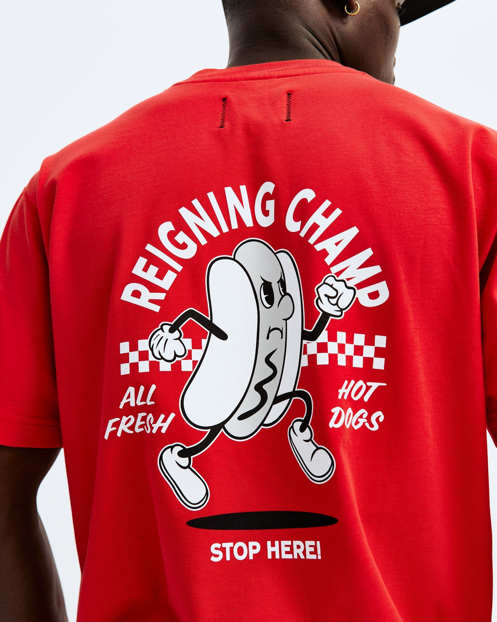 Running Hot Dog T-shirt