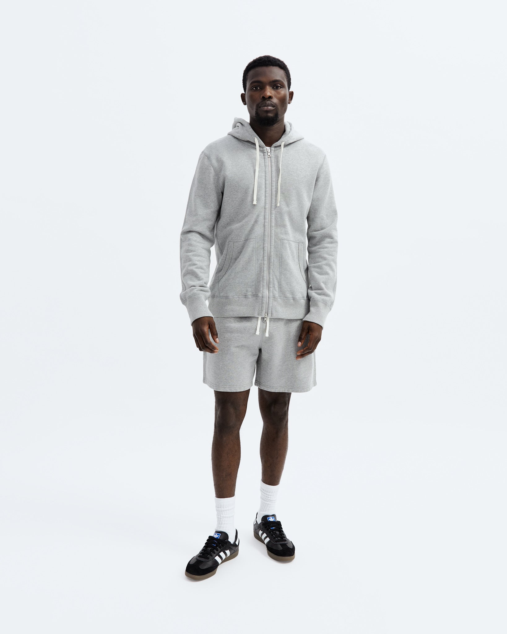 Midweight Terry Full Zip Hoodie