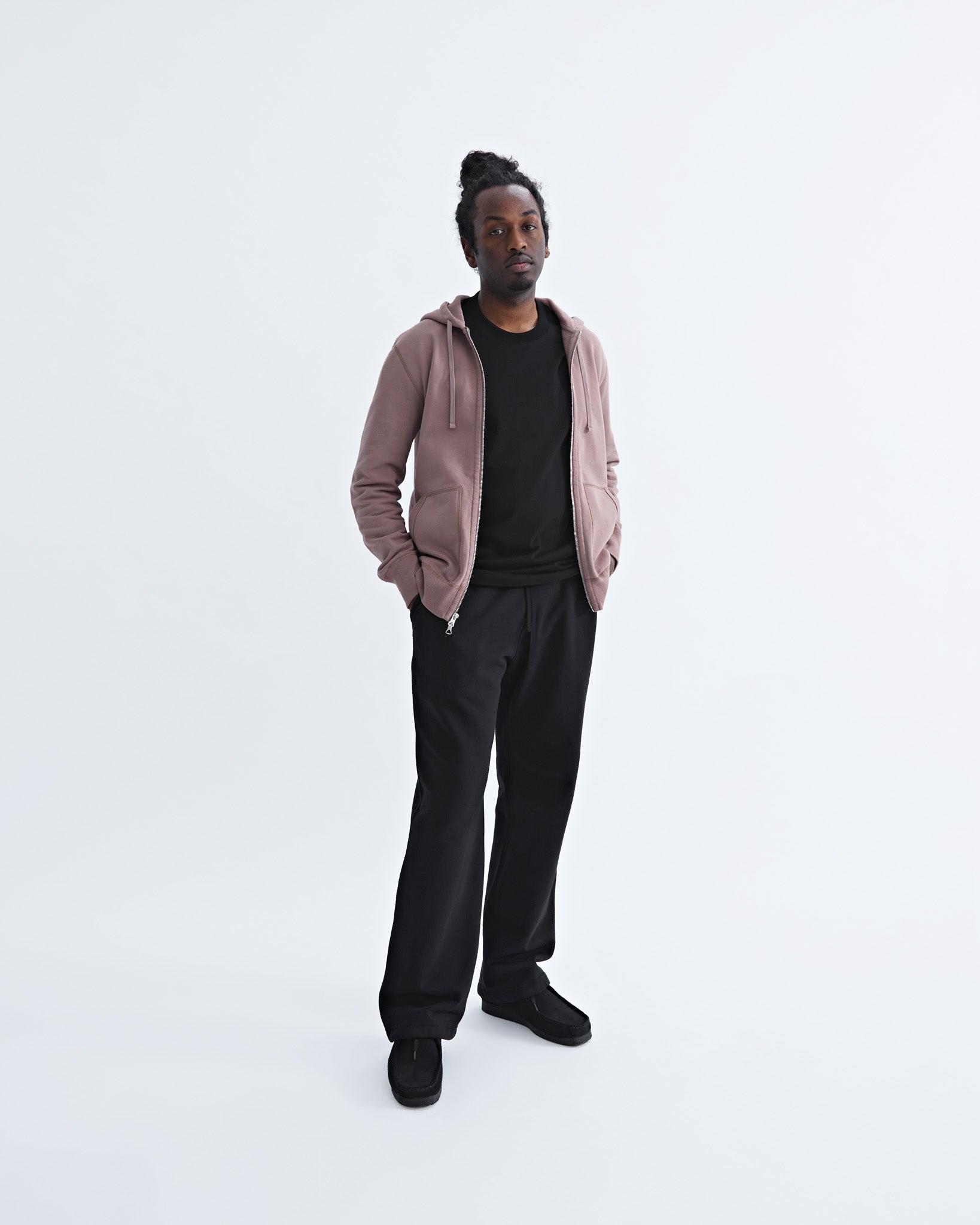 Midweight Terry Full Zip Hoodie