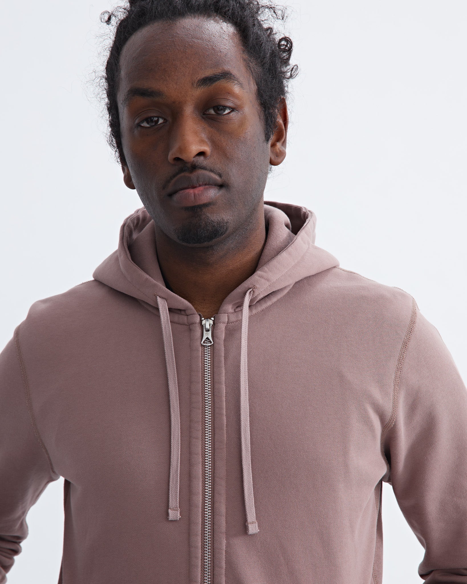 Midweight Terry Full Zip Hoodie