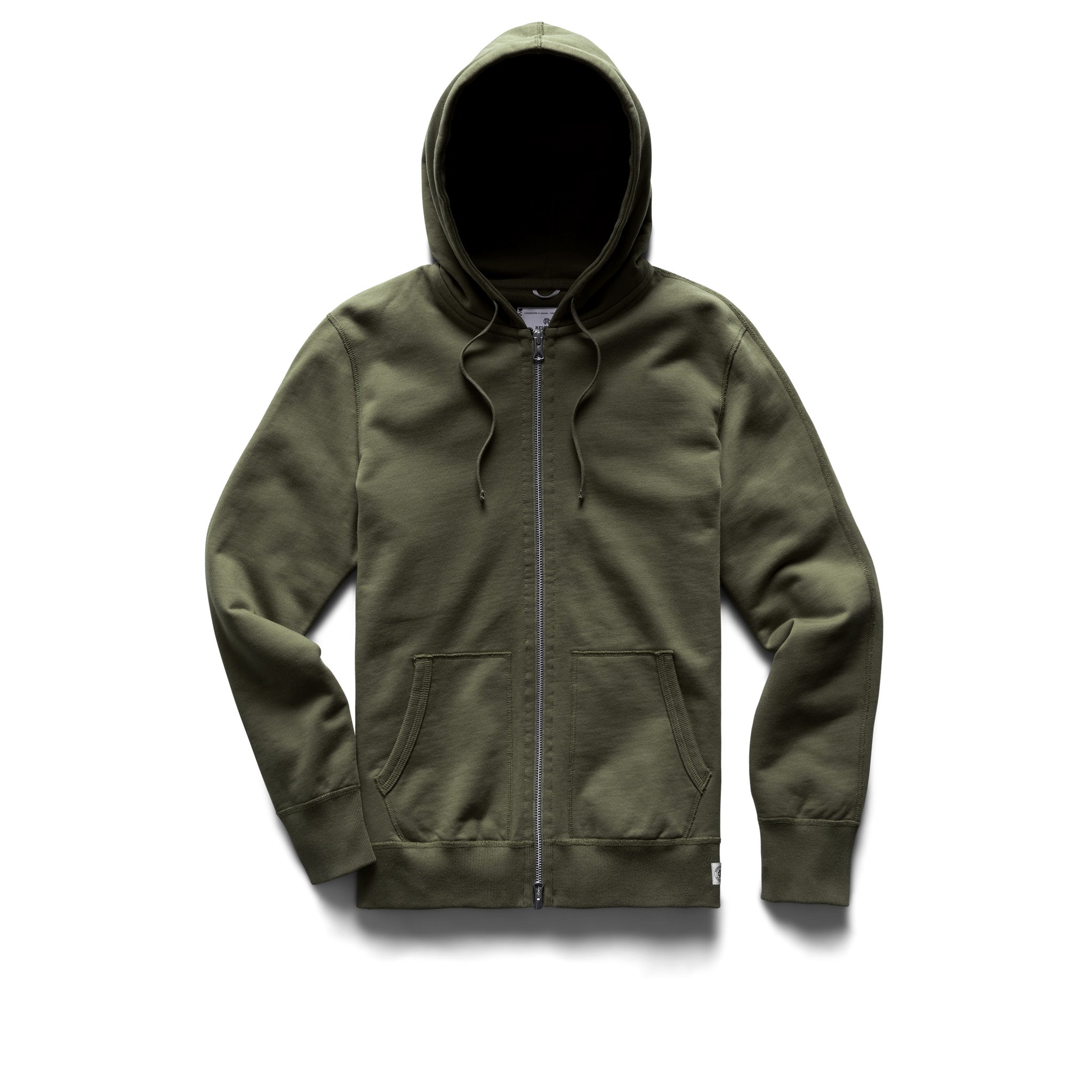 Midweight Terry Full Zip Hoodie