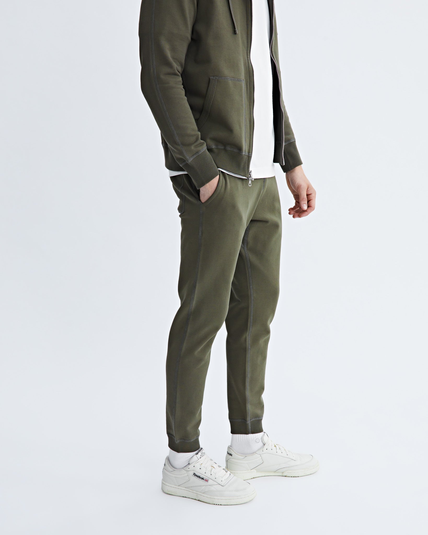 Midweight Terry Slim Sweatpant