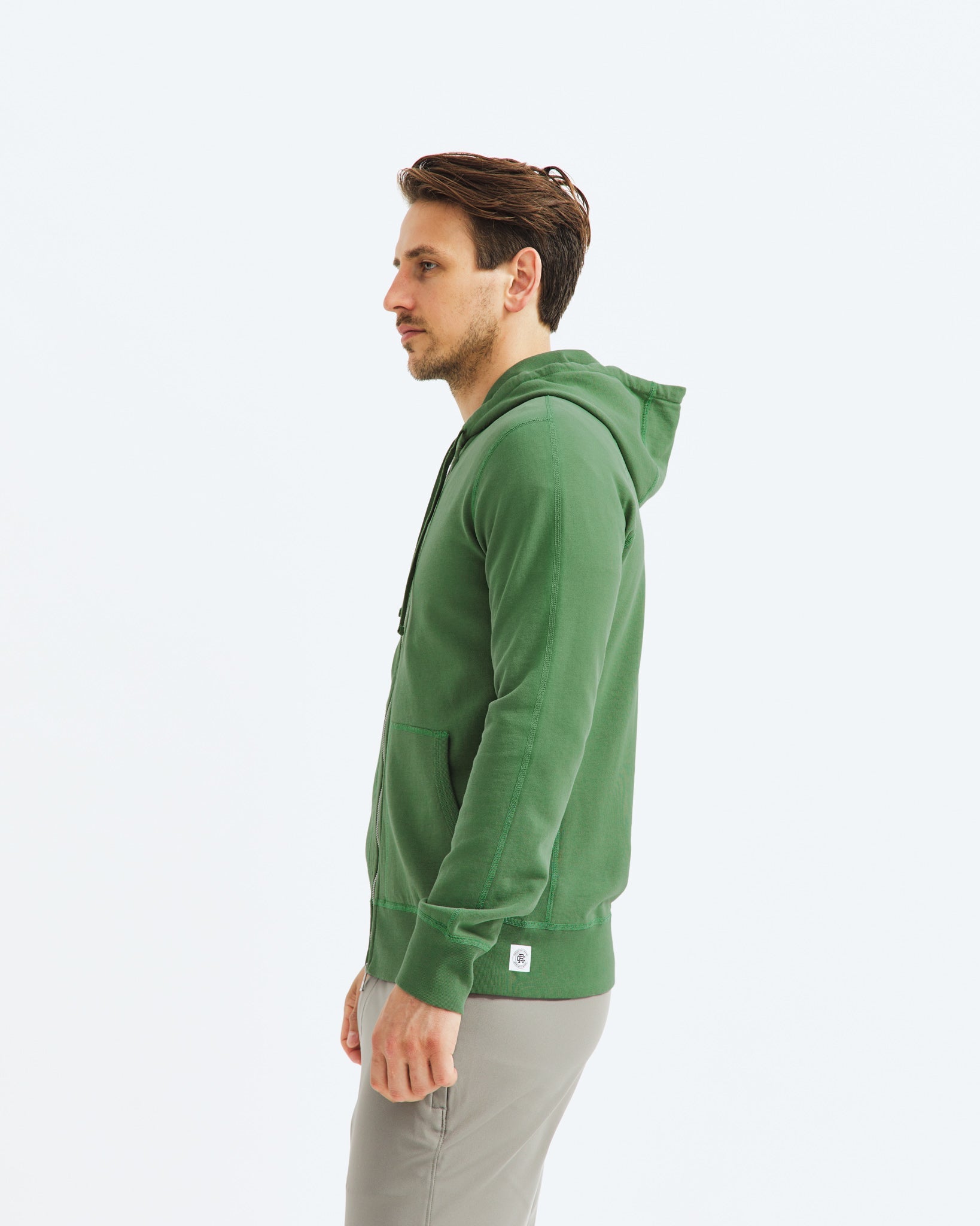 Lightweight Terry Full Zip Hoodie