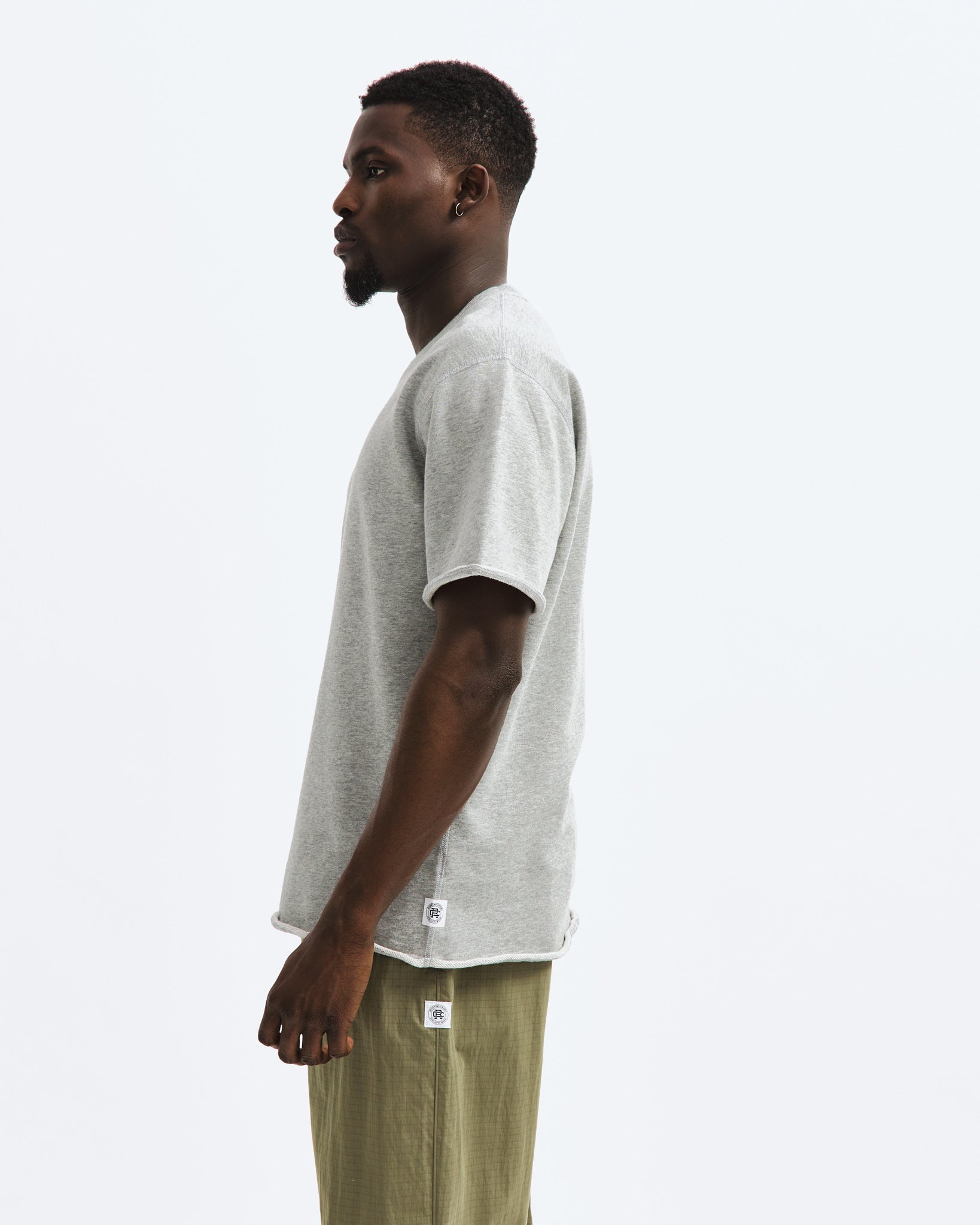 Lightweight Terry Cut-Off T-shirt