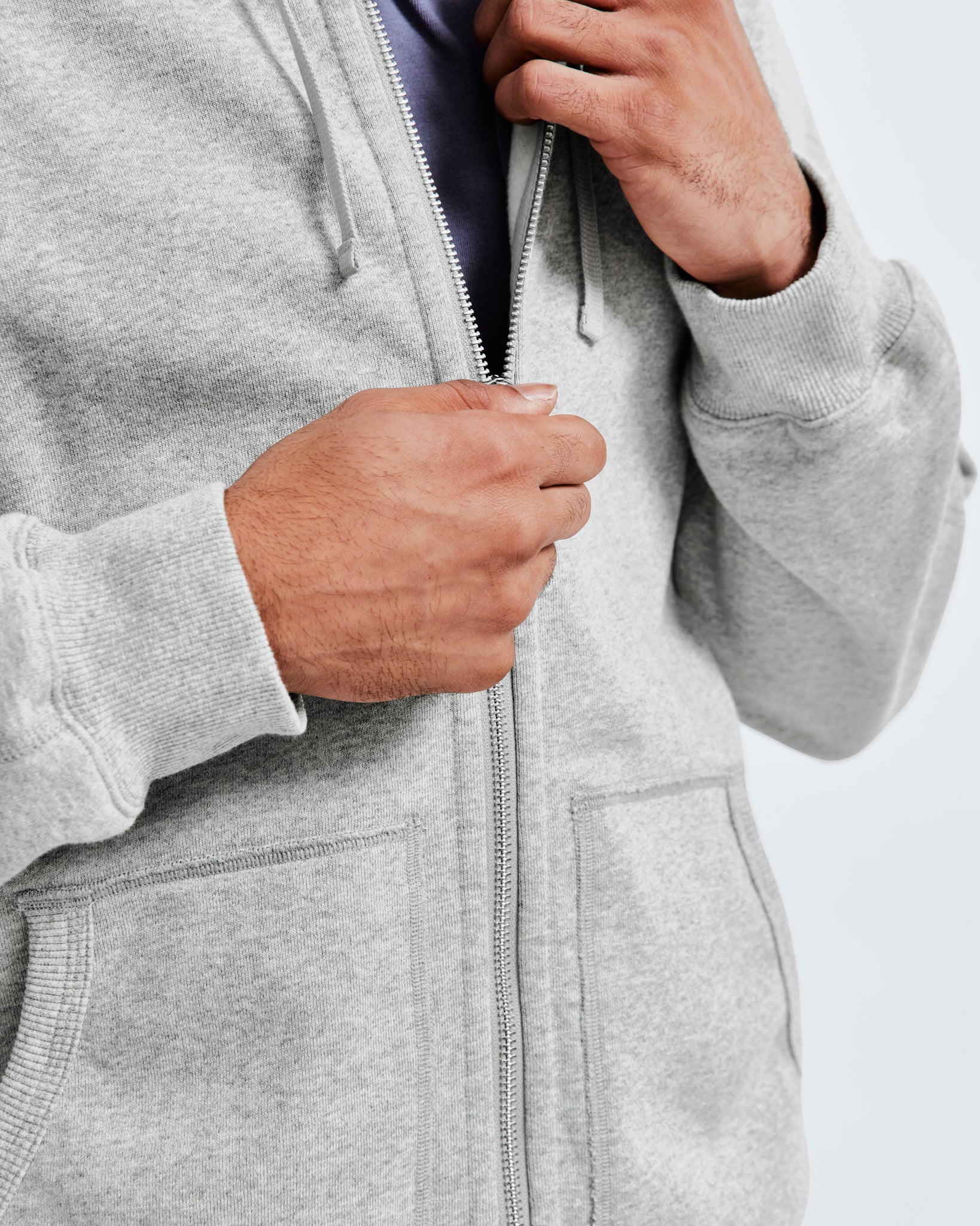 Heavyweight Fleece Classic Zip Hoodie