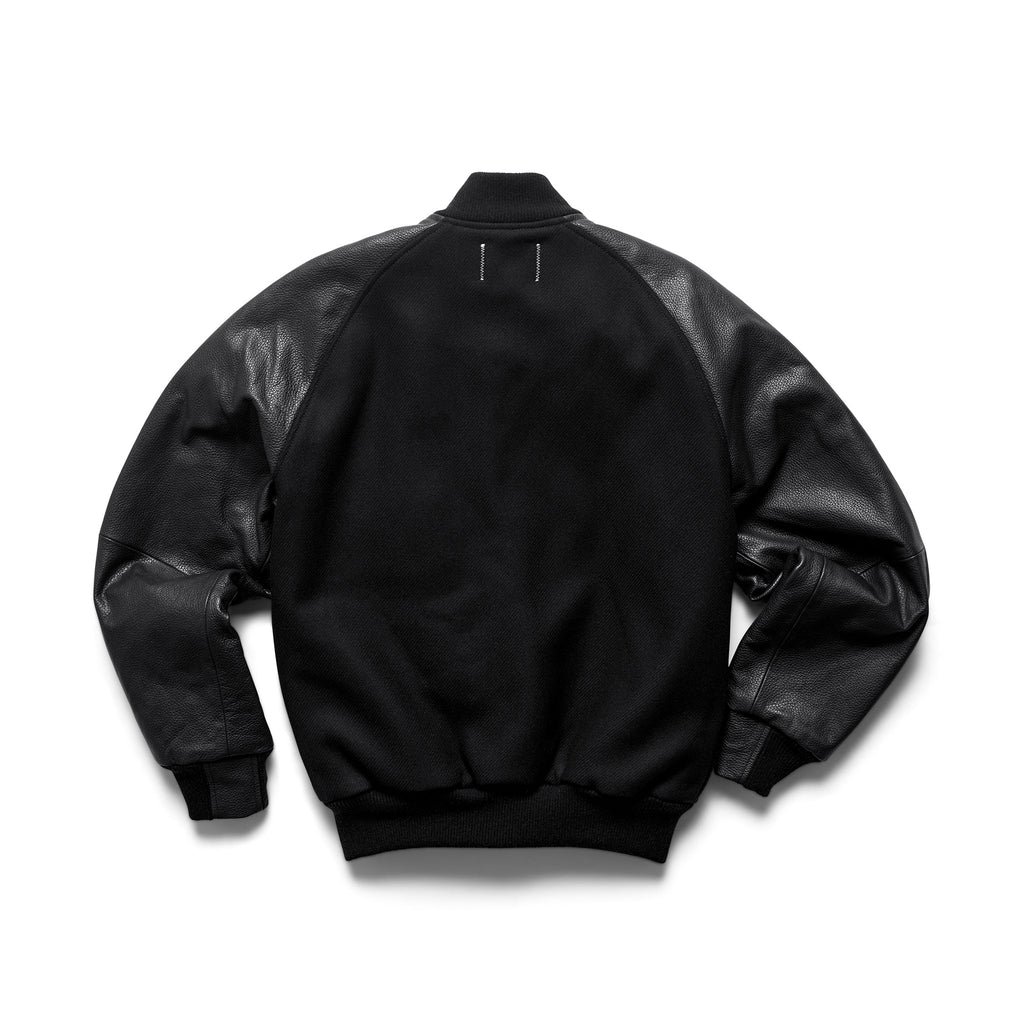 【Reigning Champ | レイニングチャンプ】Melton Wool Varsity Jacket | Reigning Champ JP