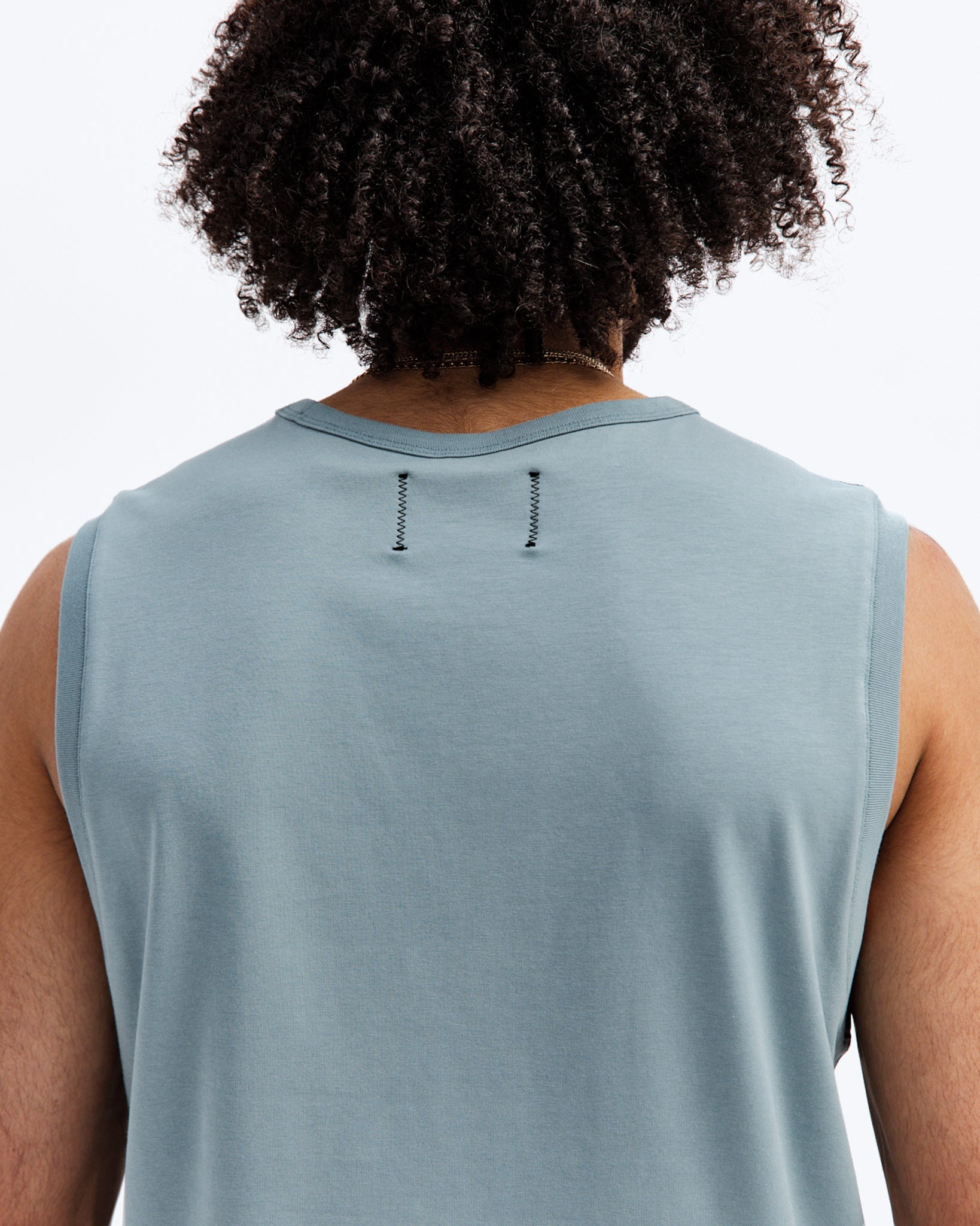 Copper Jersey Sleeveless Shirt