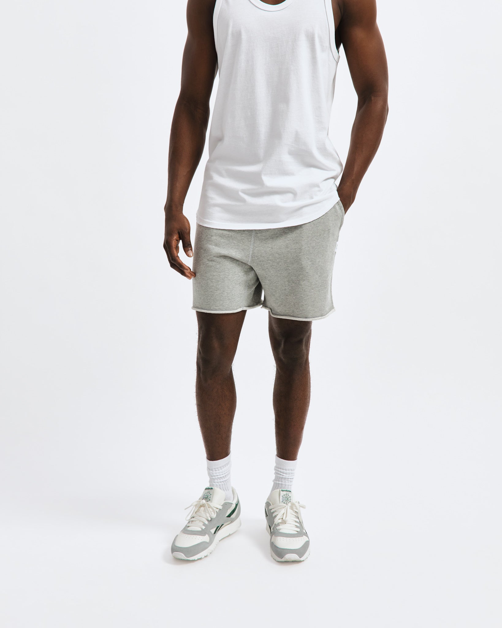 Lightweight Terry Cut-Off Short 5.5"