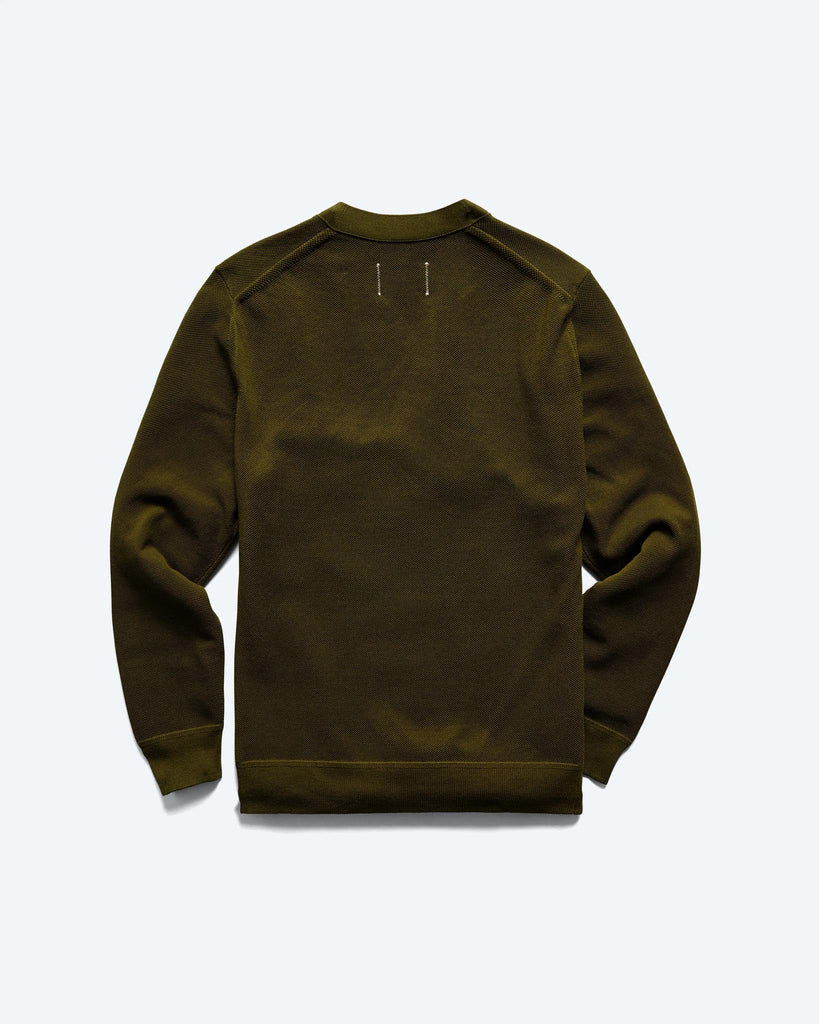 Reigning Champ | レイニングチャンプ】Supima Pique Ace Cardigan | Reigning Champ JP